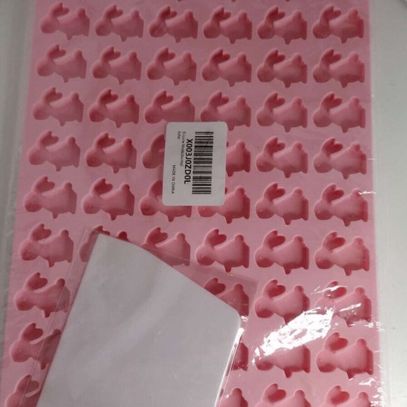 Bunny Rabbit Silicone Molds for Candy Gummies Chocolate Easter Small Dog Treats - Picture 2 of 11